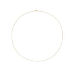 Epic Yellow Gold Fill with Sterling Silver Bead Chain Necklace