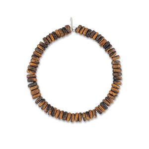 Mahogany Jumbo Tigers Eye Gemstone Bracelet