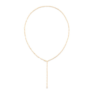 Shimmer Yellow Gold Fill Paperclip Chain