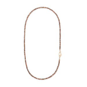 Fierce Quartz Gemstone Fixed 20" Necklace