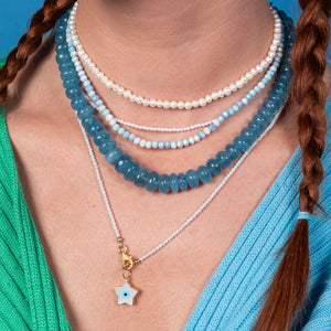 Timeless Pearl Gemstone Choker