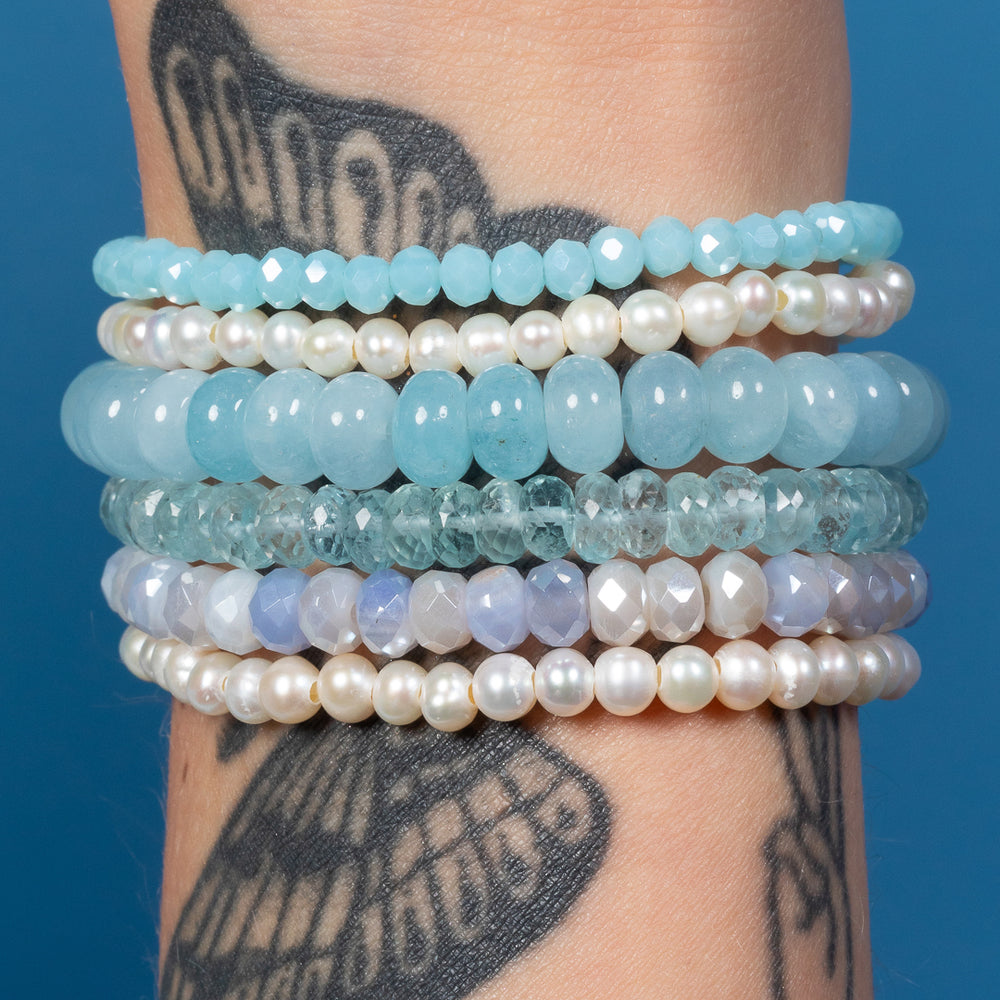 Dressed To Chill Jumbo Amazonite Gemstone Bracelet