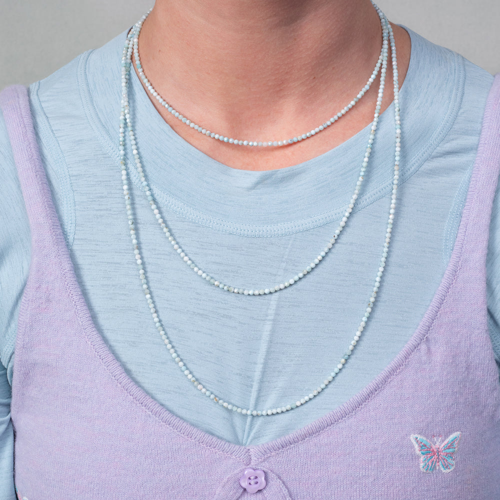 Escape Itsy Larimar Gemstone Adjustable Necklace